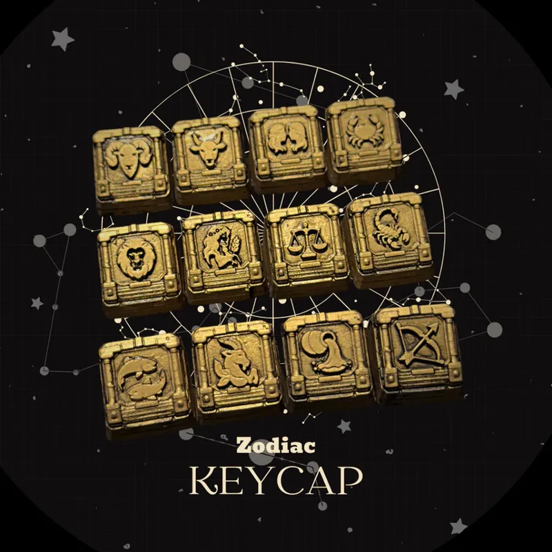 Zodiac Keycap คีย์แคปราศี